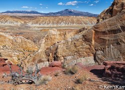 Panorama Parku Narodowego Capitol Reef