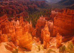 Skały, Park Narodowy Bryce Canyon, Kanion, Utah, Stany Zjednoczone