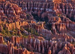 Skały, Kanion, Park Narodowy Bryce Canyon, Stan Utah, Stany Zjednoczone