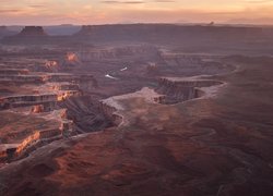 Park Narodowy Canyonlands, Kanion, Skały, Utah, Stany Zjednoczone