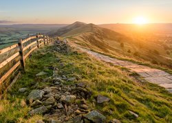 Park Narodowy Peak District na terenie hrabstwa Derbyshire w Anglii