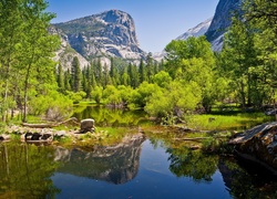 Park Narodowy Yosemite w Kalifornii w letniej odsłonie