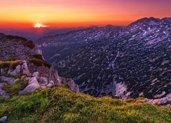 Pasmo górskie Totes Gebirge w Austrii