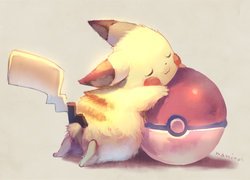 Pokemon, Pikachu, Pokeball, Paintography