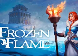 Frozen Flame, Postać, Znicz, Zima, Budowla, Plakat