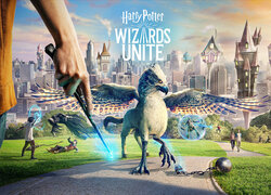 Gra, Harry Potter Wizards Unite, Ręka, Różdżka, Wieże, Miasto