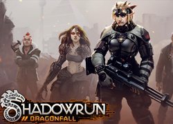Plakat do gry Shadowrun Dragonfall