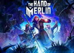Gra, The Hand of Merlin, Postać, Merlin, Miecz, Łuk, Magia, Plakat