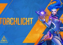 Gra, Torchlight Infinite, Postać, Kobieta, Włosy, Niebieskie, Plakat
