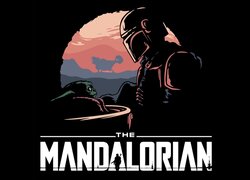 Plakat do serialu The Mandalorian