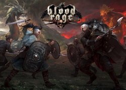 Plakat gry figurkowej Blood Rage