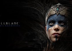 Plakat reklamujący grę Hellblade Senua s Sacrifice