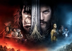 Plakat z filmu Warcraft :Początek