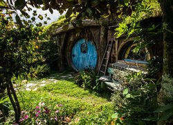 Plan filmowy Hobbiton w Nowej Zelandii