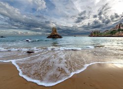 Plaża Beauport Beach na wyspie Jersey