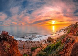 Plaża El Matador Beach w Malibu