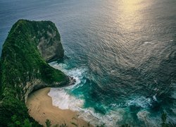 Plaża Kelingking Beach na wyspie Nusa Penida