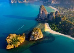 Plaże w tajlandzkiej Prowincji Krabi