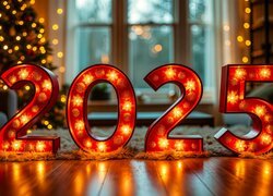 Nowy Rok, 2025, Grafika