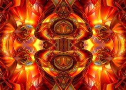 Grafika 3D, Abstrakcja, Wzory