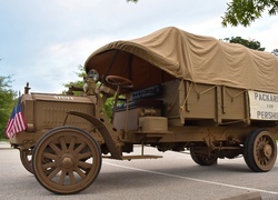 Zabytkowy, Wojskowy, Packard Army Truck, 1918