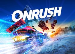 Pojazdy z gry Onrush na plakacie