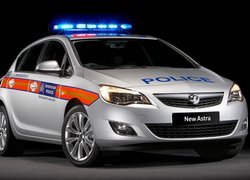 Policyjny Vauxhall Astra 2010
