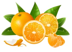 Pomarańcze w grafice