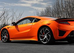 Pomarańczowa Honda NSX