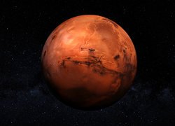 Pomarańczowa planeta Mars