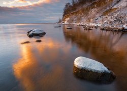 Poranek nad Zatoką Pucką