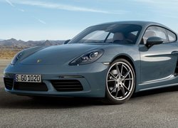 Porsche 718 Cayman, Przód, Bok