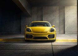 Porsche Cayman GT4 przodem