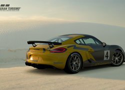 Porsche Cayman GT4 z gry Gran Turismo Sport