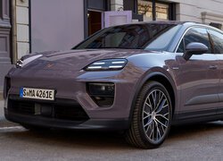 Porsche Macan, Przód, Bok, 2024