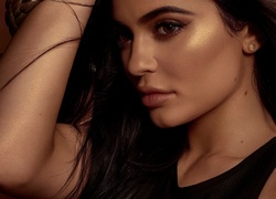 Portret amerykańskiej modelki Kylie Jenner 