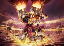 Postać Cannona Crusadera Vulcana z gry Smite Battleground of the God