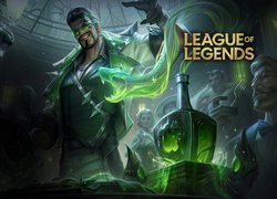 Postać Dravena na plakacie do gry League of Legends