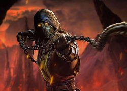 Postać Scorpiona w grze Mortal Kombat 11