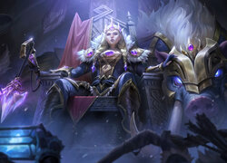 Gra, League of Legends, Postać, Sejuani, Kobieta, Tron