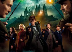 Postacie z filmu Fantastic Beasts 3 The Secrets of Dumbledorea