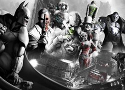 Batman, Arkham city, Catwoman, Joker