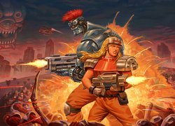 Gra, Blazing Chrome, Postacie