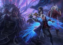 Gra, Devil May Cry 5, Postacie, Dante, Nero