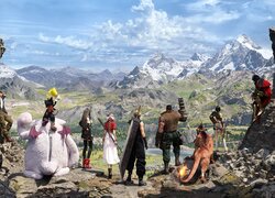 Postacie z gry Final Fantasy VII Rebirth