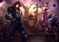 Gry, League of Legends, Postacie, As Pik, Ezreal, Mordekaiser, Syndra, Joker Shaco