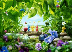 Postacie z gry Pikmin 3