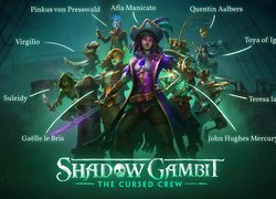 Postacie z gry Shadow Gambit The Cursed Crew na plakacie