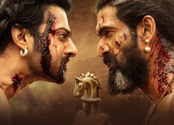 Prabhas i Rana Daggubati w filmie Baahubali 2: The Conclusion