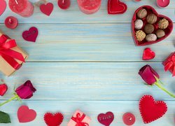 Prezent i czekoladki na Walentynki